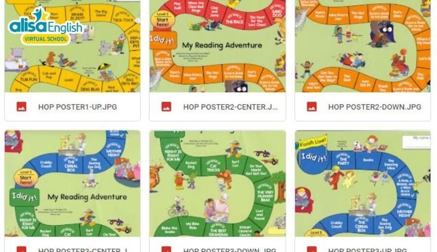 Trọn bộ sách tiếng Anh cho trẻ em miễn phí - Hook on phonics