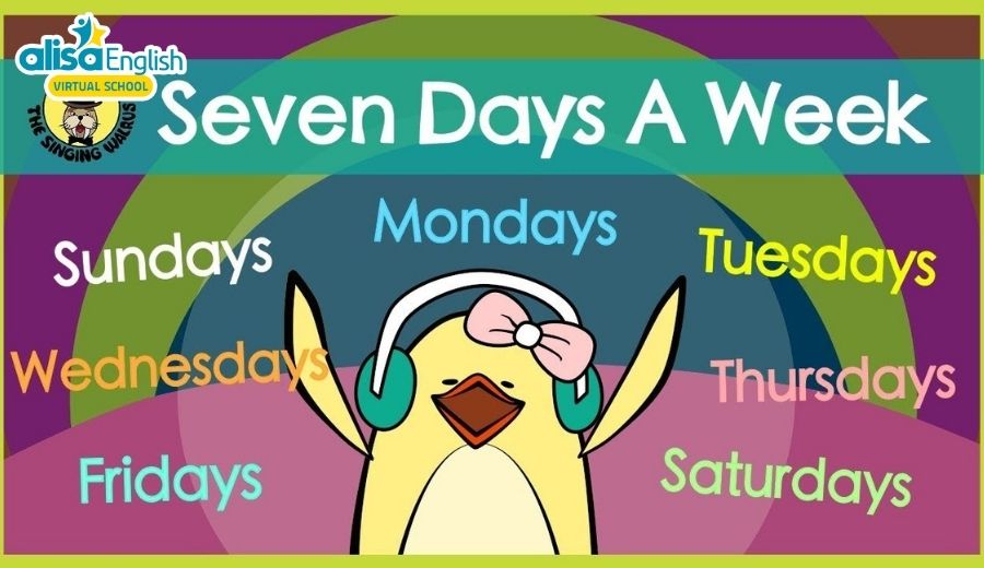 Tặng bé 10 bài hát tiếng Anh trẻ em về chủ đề các ngày trong tuần - Days of week